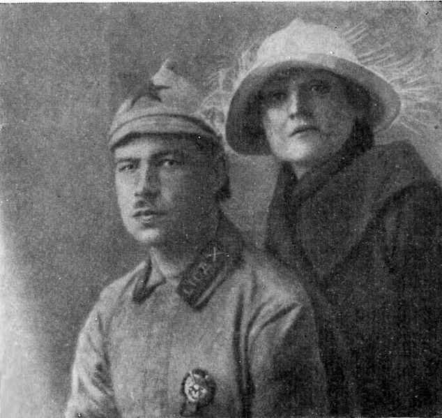 Леонид Александрович и Лидия Ивановна Говоровы. Одесса, 1923 г.